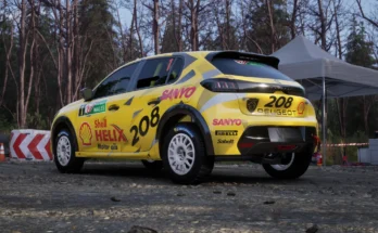 Peugeot 208 Shell Helix Sanyo1