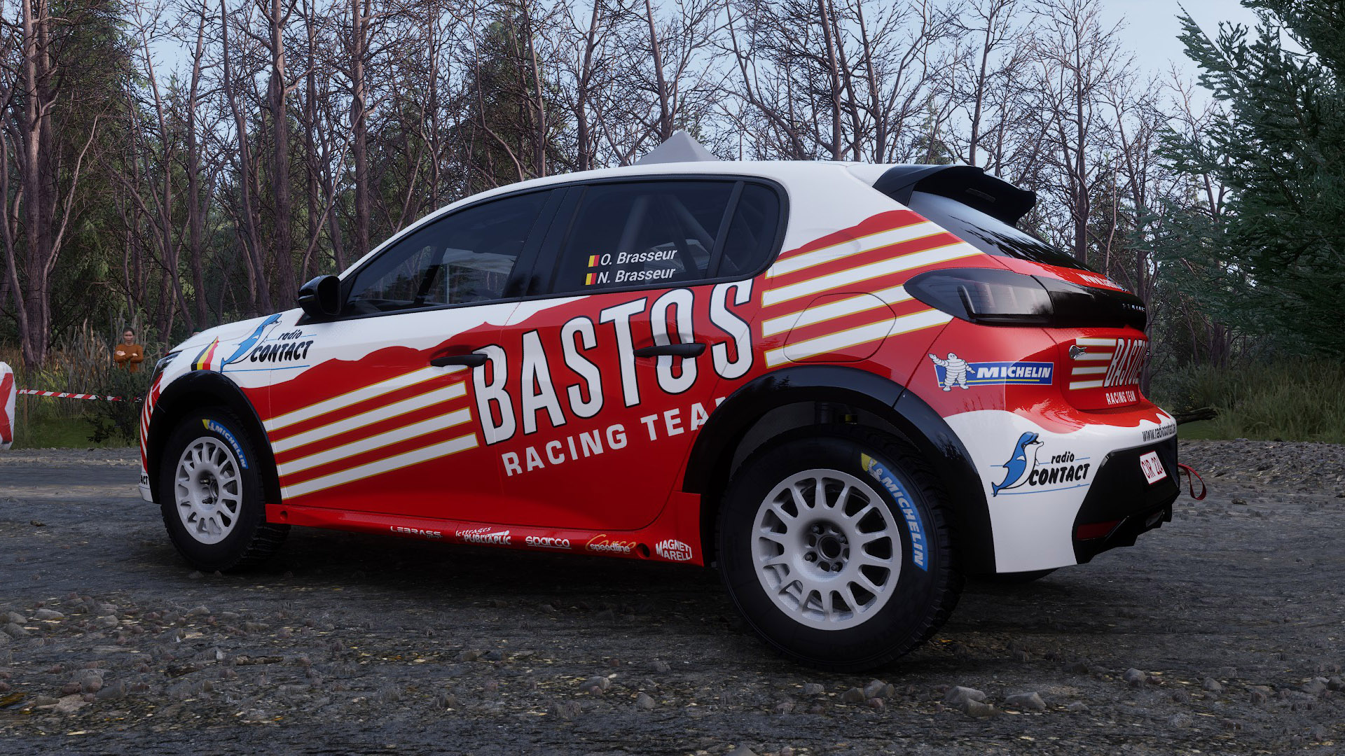 Peugeot 208 inspired Larry Cols Bastos Team 2001