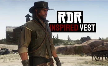 RDR1 inspired cowboy vest