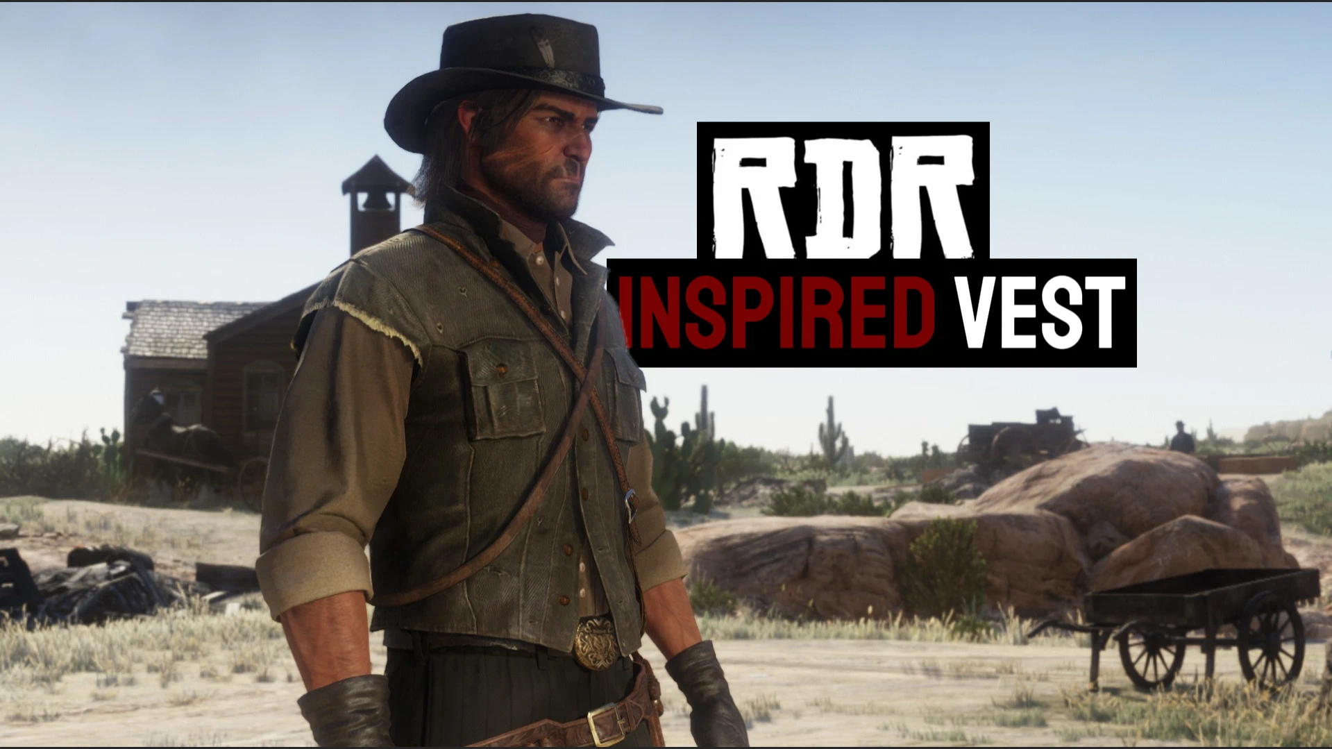 RDR1 inspired cowboy vest
