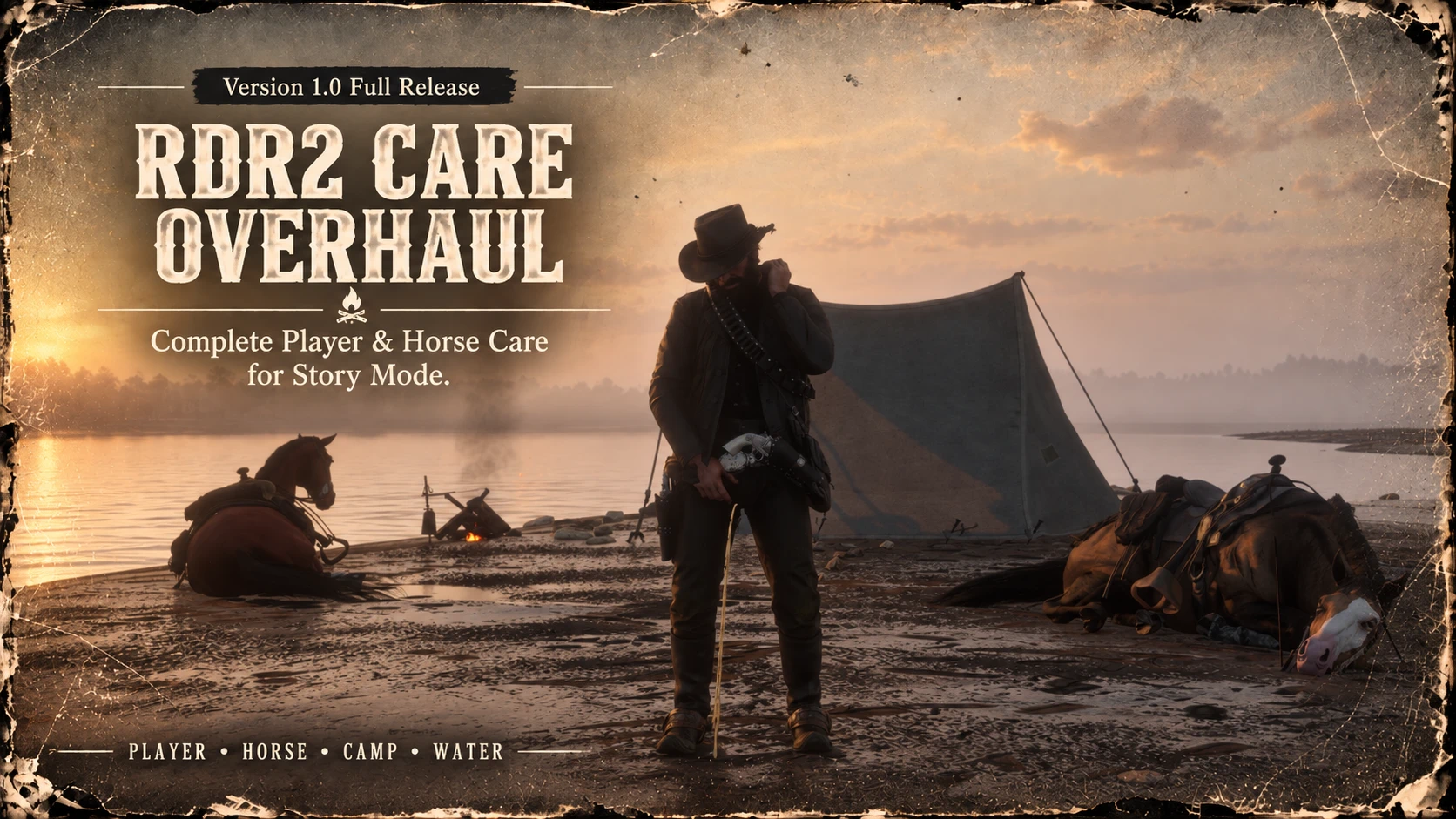 RDR2 Care Overhaul - Player And Horse Care2