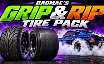 BadMae’s Grip & Rip Tire Pack v1.0