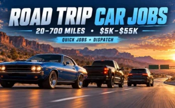 Road Trip Car Jobs | 20–700 Miles | $5K–$55K Pay v1.0