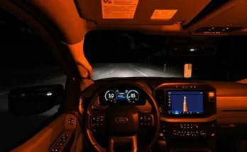 Road Trip Ford Neon Orange Cabin Light v1.0