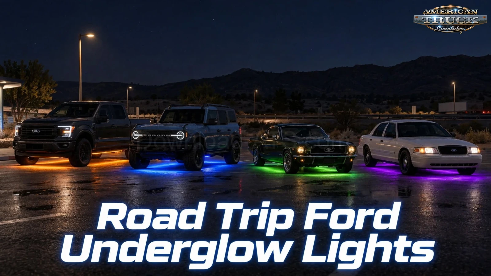 Road Trip Ford Underglow Lights