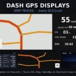 Semi Trucks Dash GPS Displays v1.02