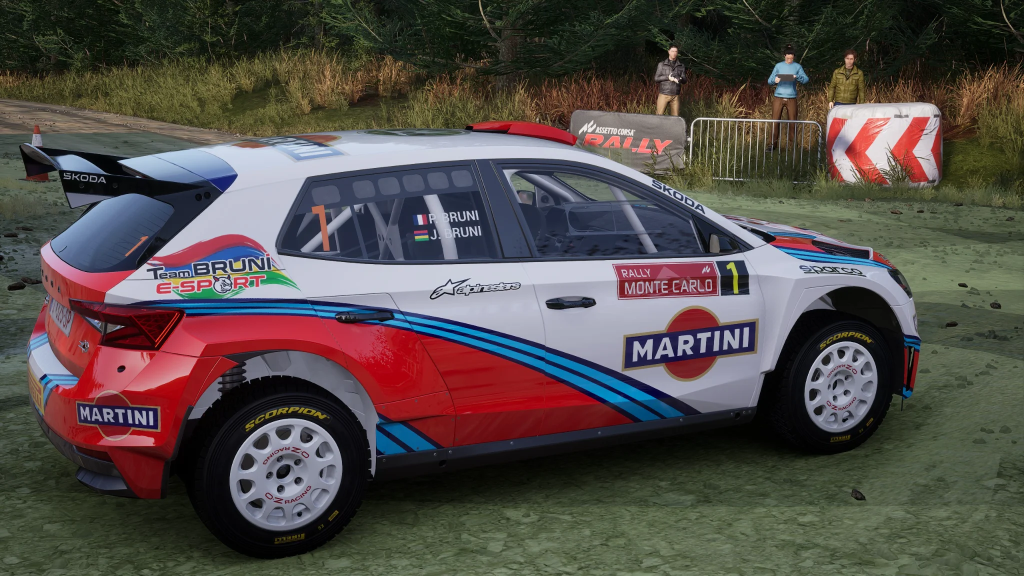 Skoda Fabia RS Martini TBES2