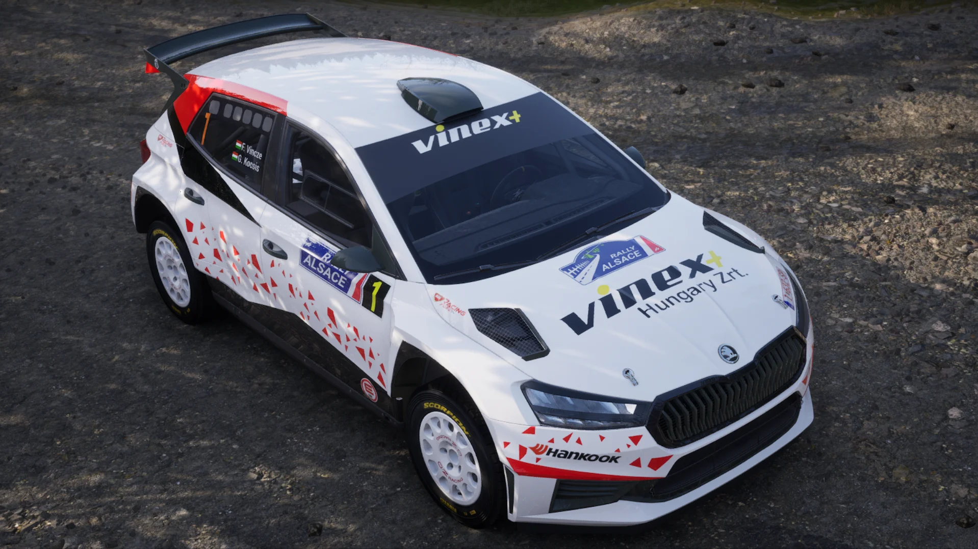 Skoda Fabia RS Rally2 Ferenc Vincze 20262