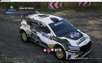 Skoda Fabia RS Rally2 - Julien Casale