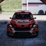 Skoda Fabia RS Rally2 - Marlboro1