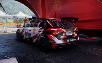 Skoda Fabia RS Rally2 - Marlboro2