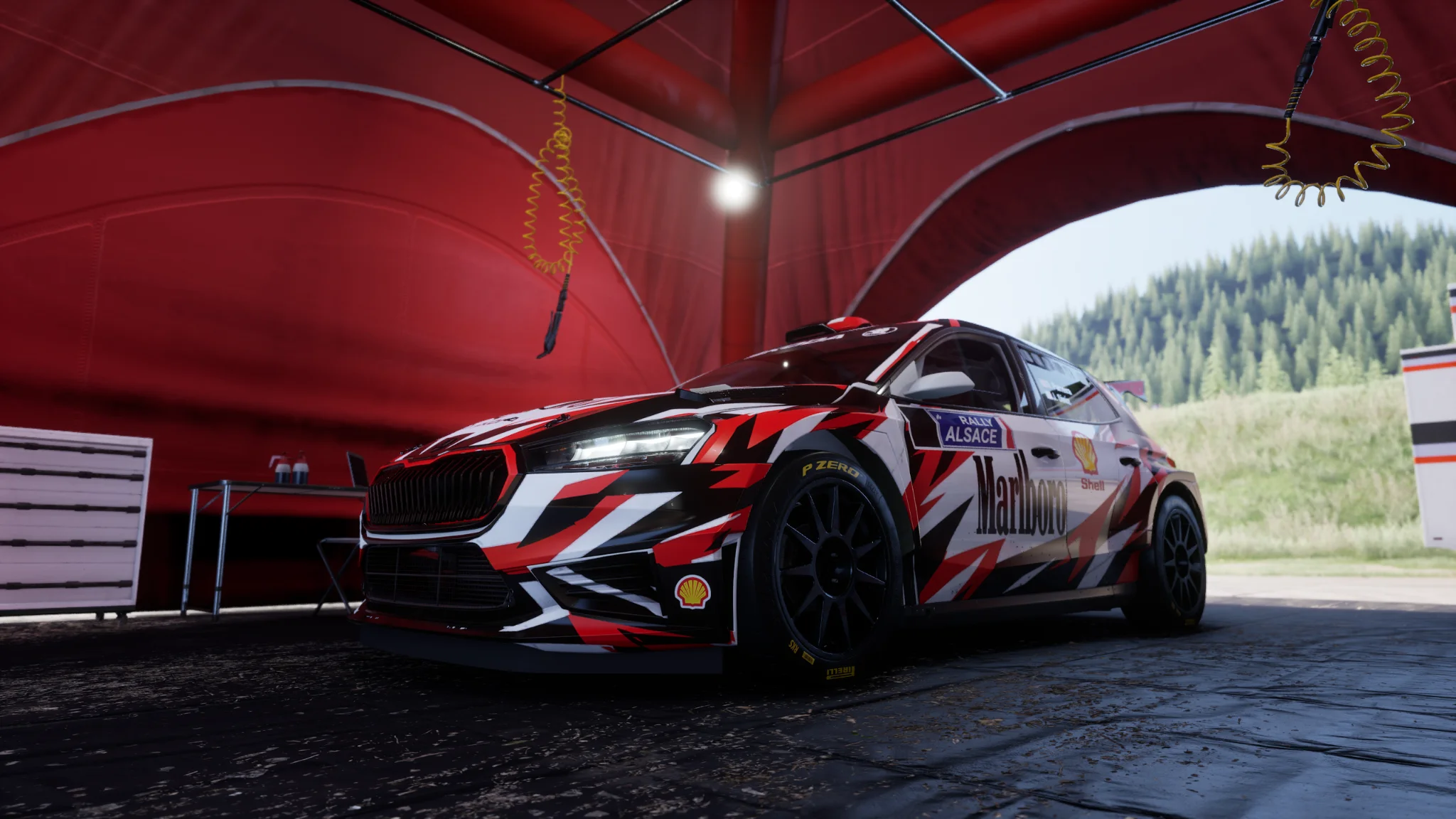 Skoda Fabia RS Rally2 - Marlboro3