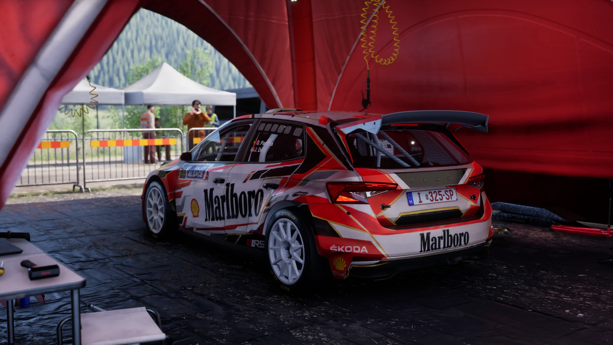 Skoda Fabia RS Rally2 - Marlboro4