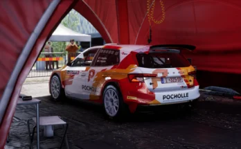 Skoda Fabia RS Rally2 inspiration H.Lapouille1
