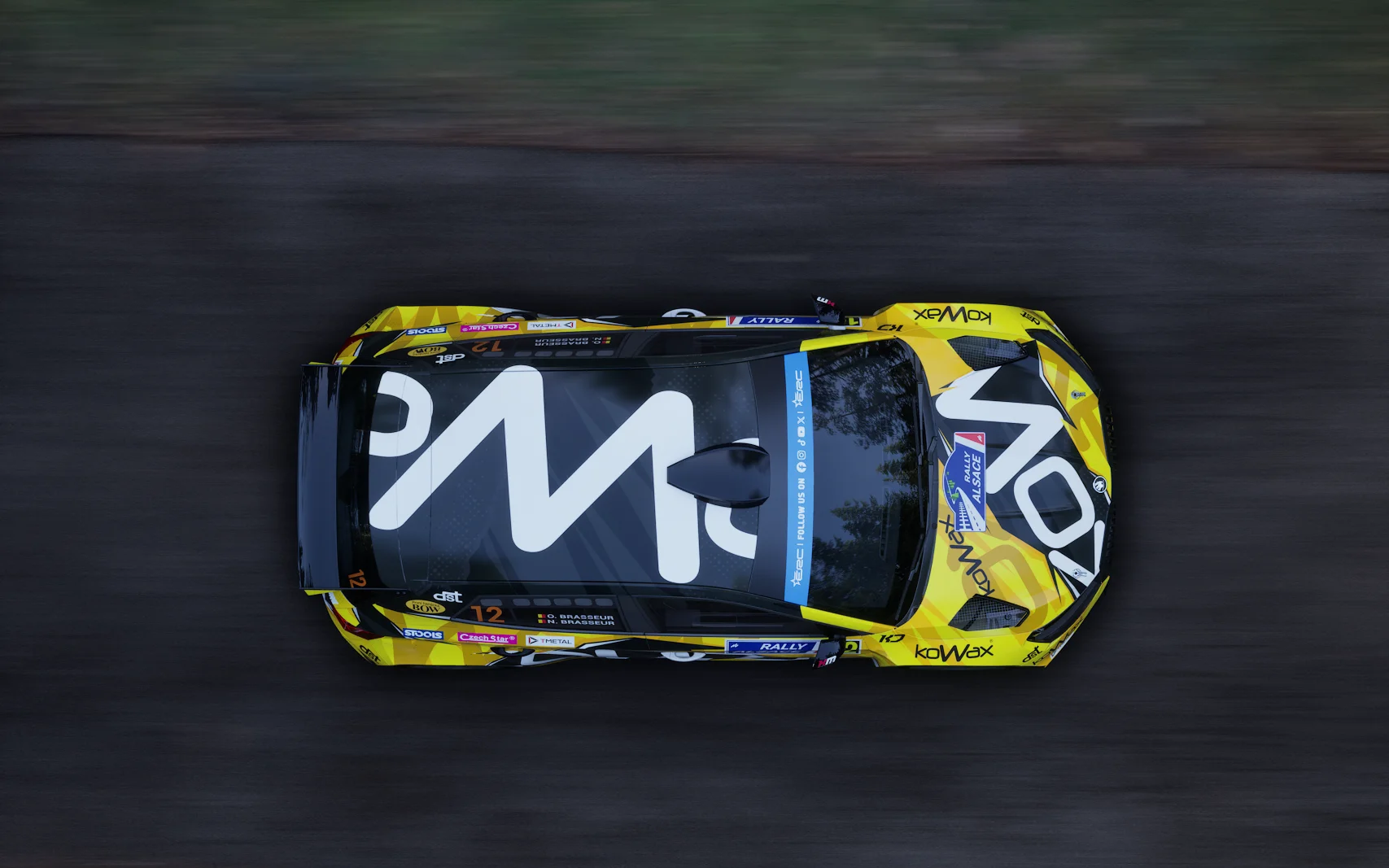 Skoda Fabia Rally 2 Martin Vlček 20253