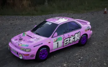 Subaru Impreza Pink Power1