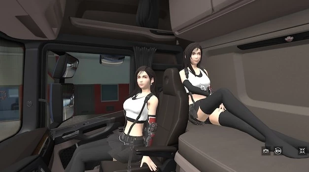 Tifa Lockhart Passenger Addon v1.0