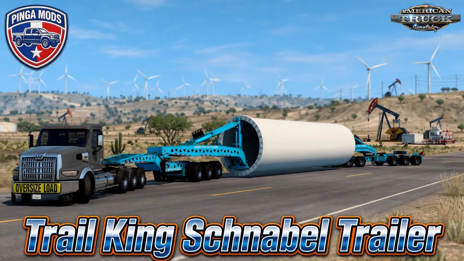 Trail King Schnabel Trailer