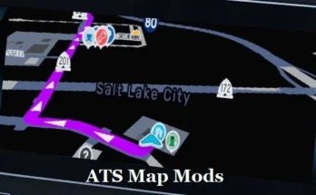 Waze colors for ATS Map Mods4