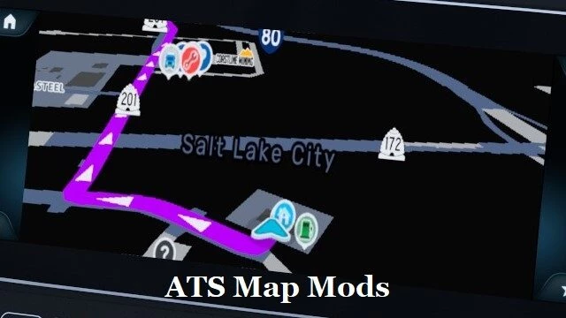 Waze colors for ATS Map Mods4